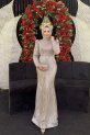 Taş İşlemeli Balık Tesettür Abiye